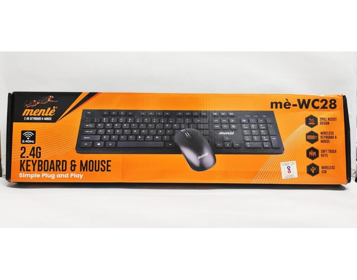 MENTE KEYBOARD MOUSE COMBO WIRELESS (ME-WC28)